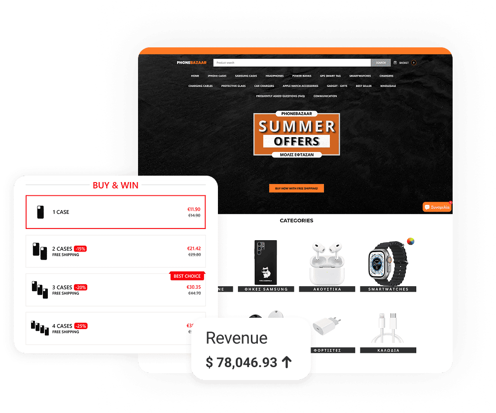 PhoneBazaar tiered pricing campaign